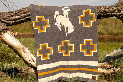 University of Wyoming Blanket Throw Project