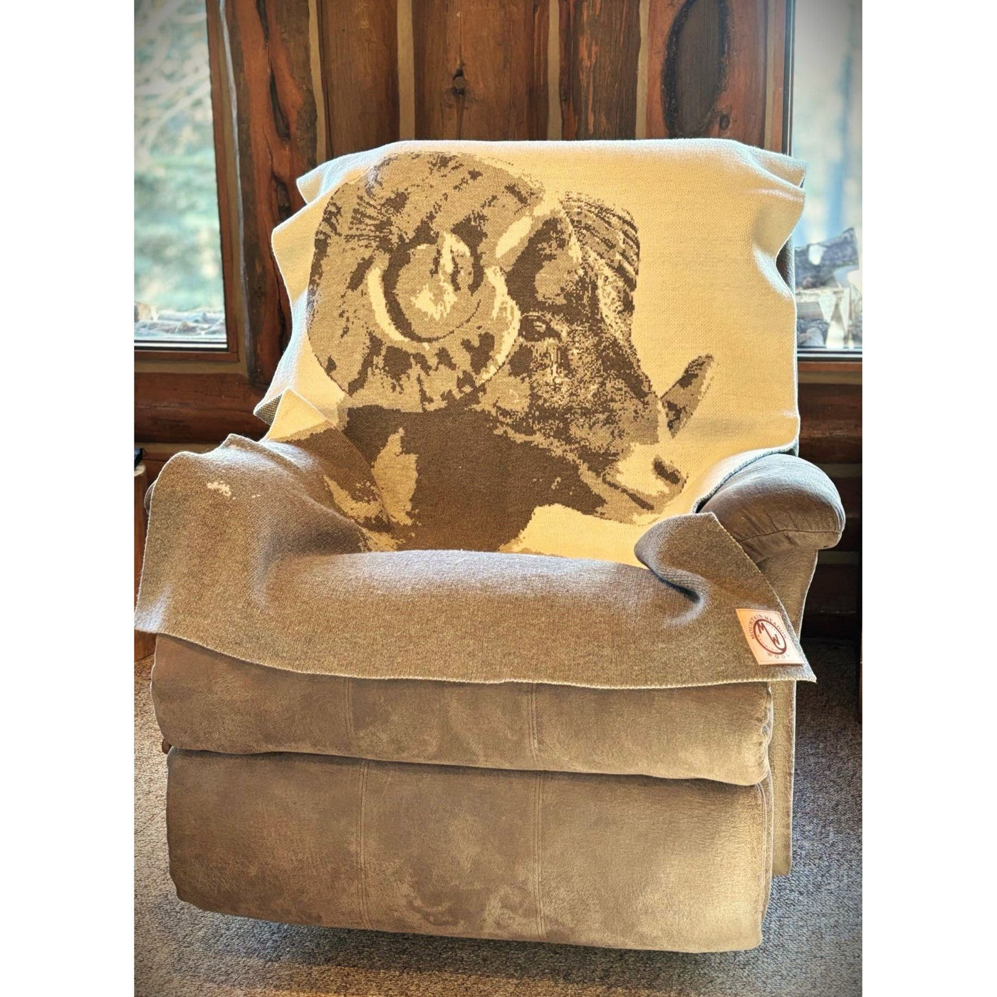 "Bighorn Sheep"  throw