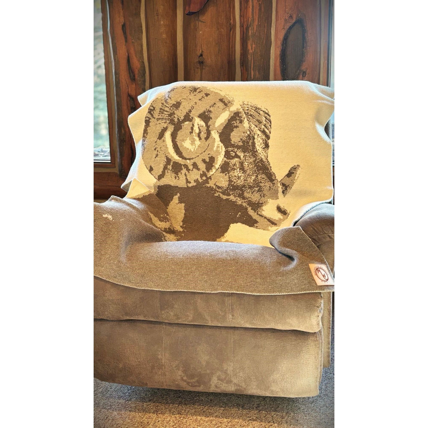 "Bighorn Sheep"  throw