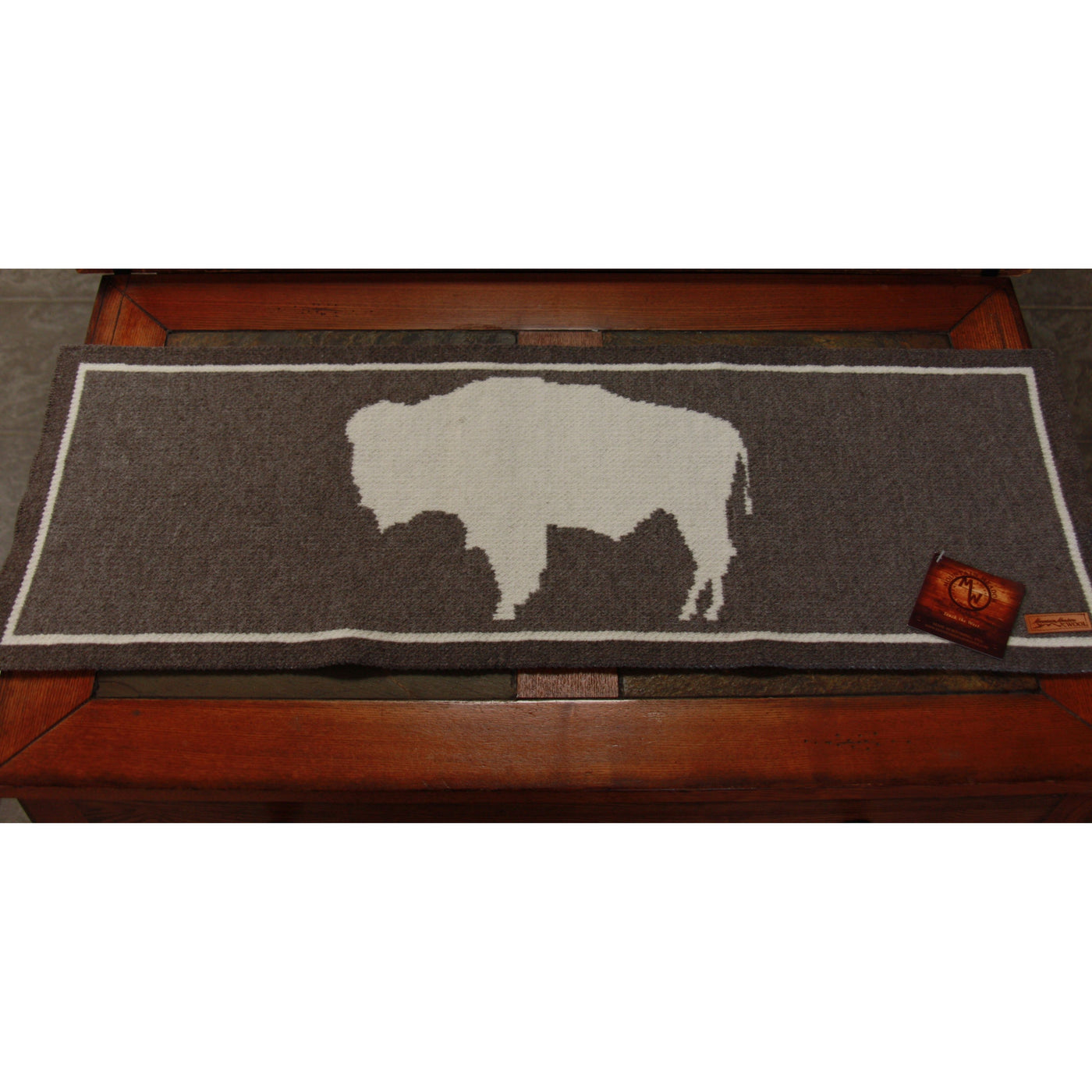 Roamin' Bison Table Runner