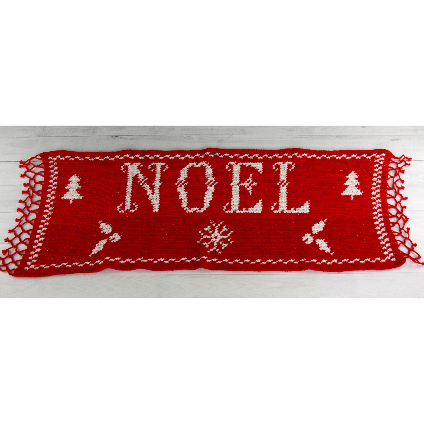 Noel Table Runner  Crochet Kit