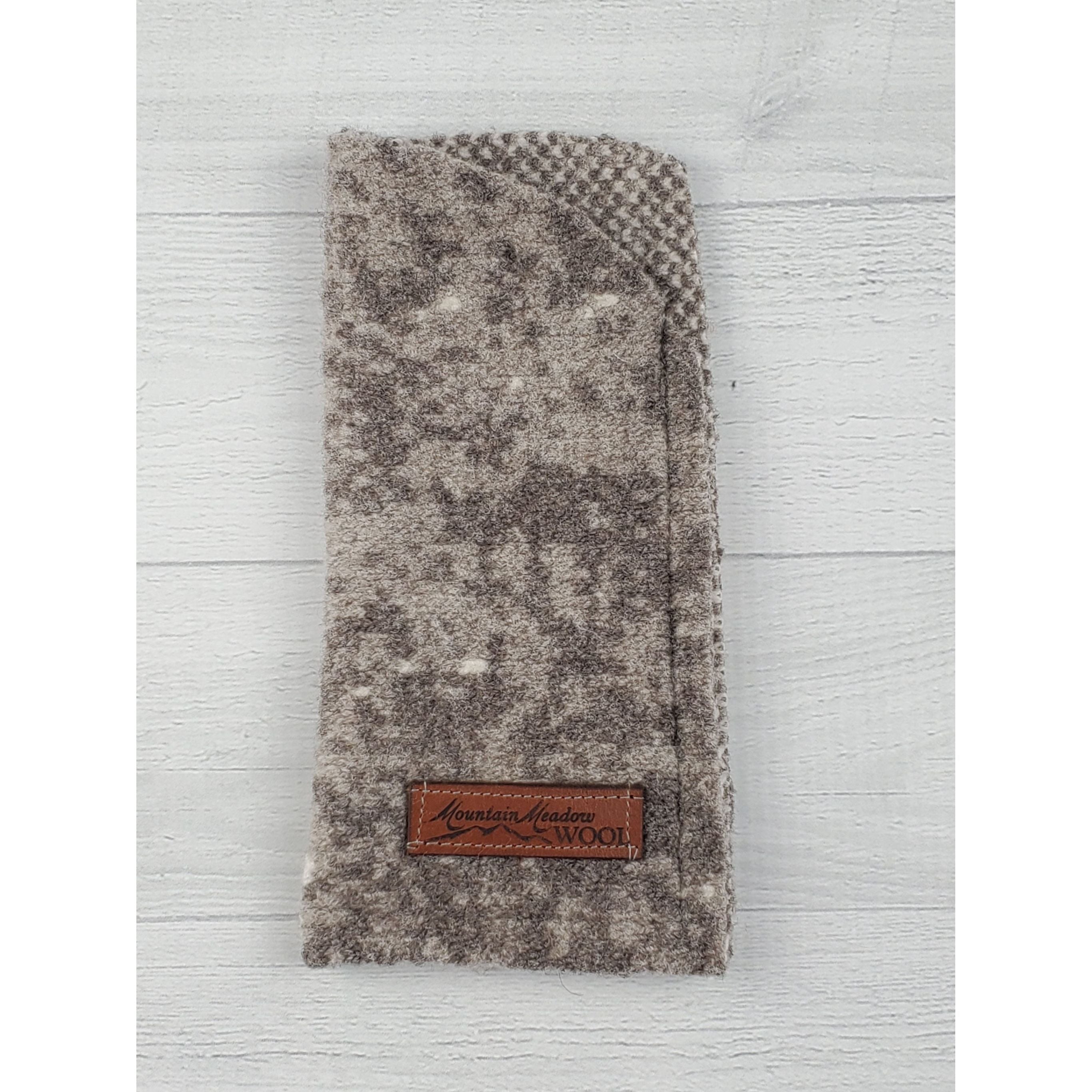 Wool Felted Eyeglass Case Mountain Meadow Wool