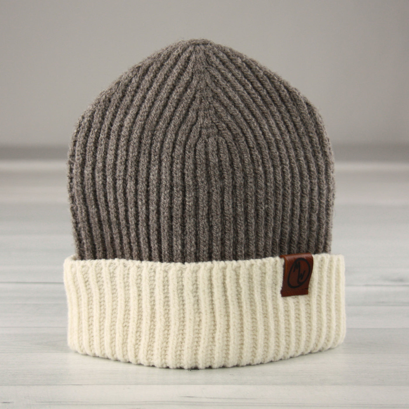Cloud Peak - Rib Cuff Wool beanie