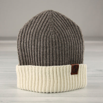 Cloud Peak - Rib Cuff Wool beanie
