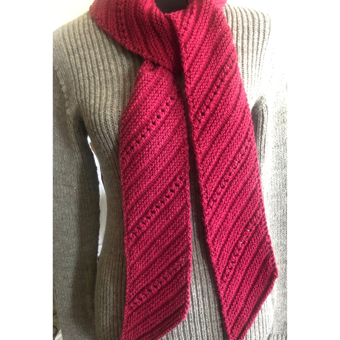 Jelly Roll Scarf Kit: Fun & Easy Beginner Knitting Kit