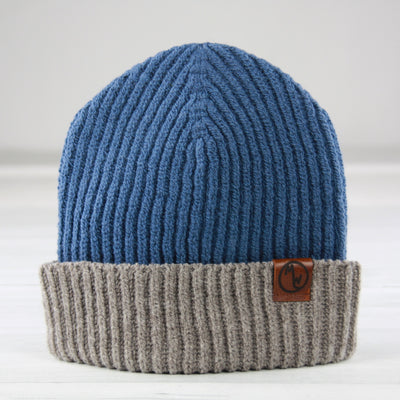 Cloud Peak - Rib Cuff Wool beanie