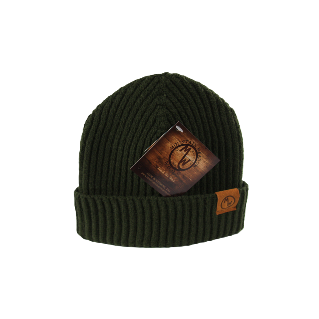 Polar Double Fold Merino Beanie (Navy) - NewYakCity