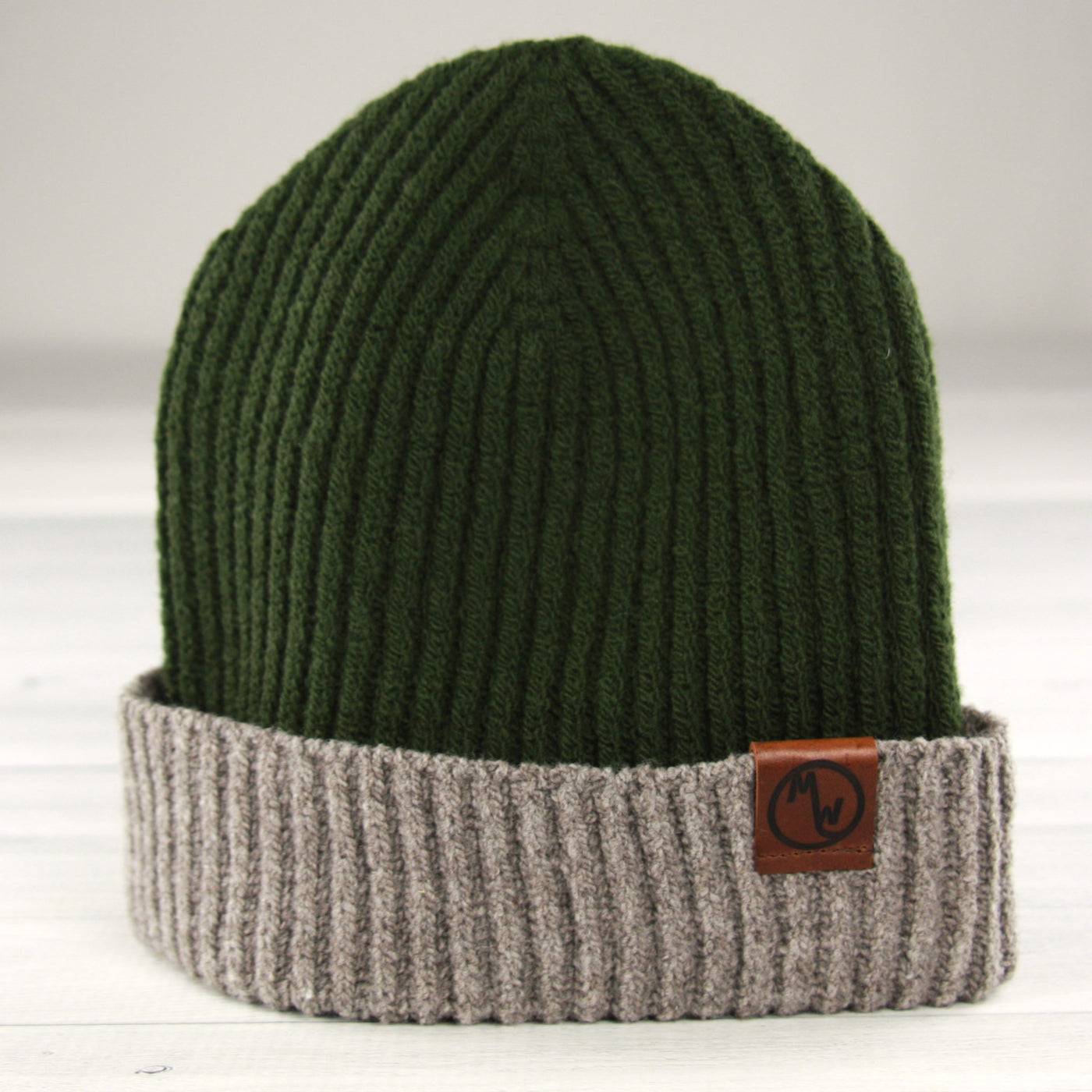 Cloud Peak - Rib Cuff Wool beanie