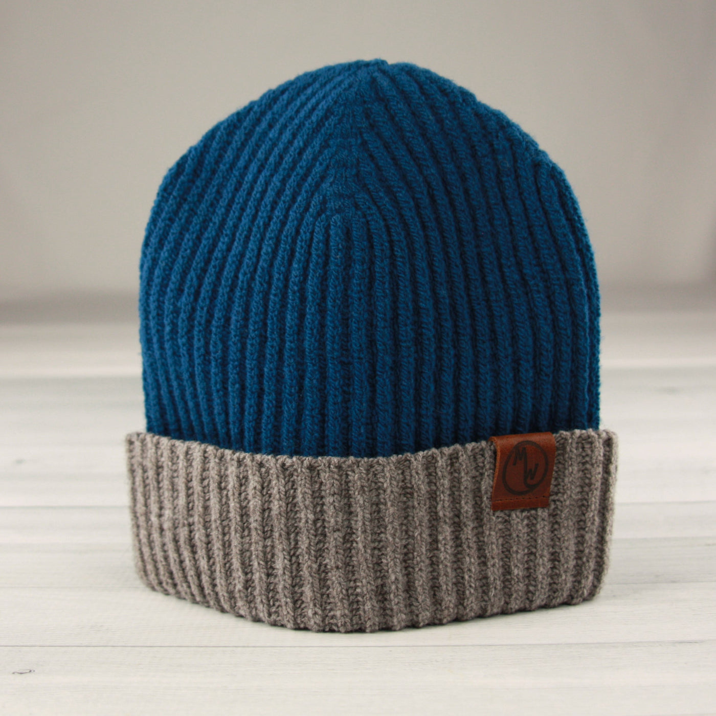 Cloud Peak - Rib Cuff Wool beanie