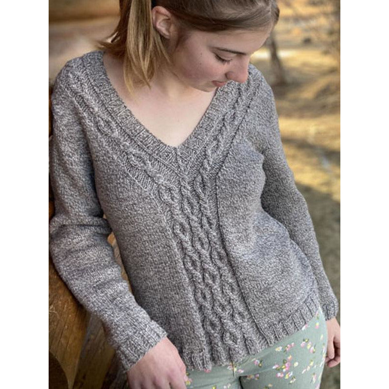 "Alpine Ridge Pullover" Knitting Kit