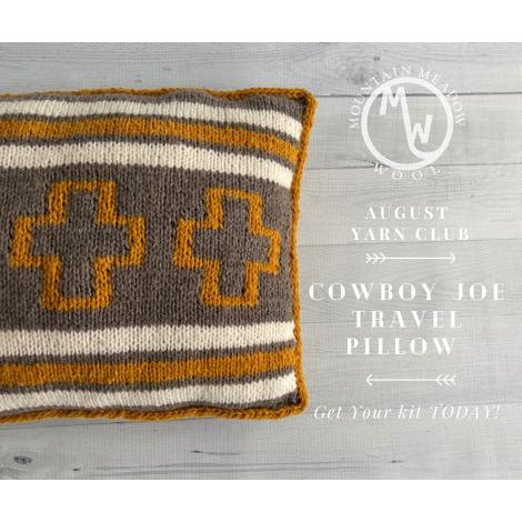 Travel Pillow Knitting Kit