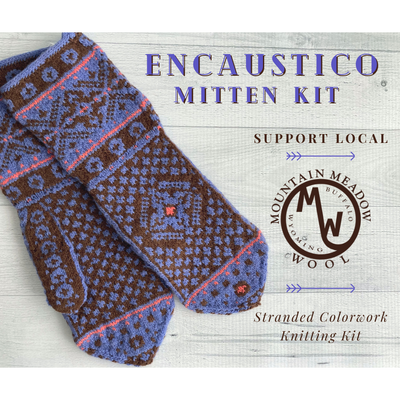 "Encaustico" Mittens Knitting Kit