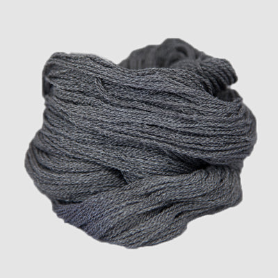 C and C Cowl Knitting Kit - Fingering Green River Charcoal