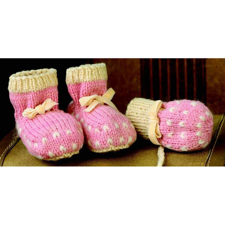 Baby Mittens Booties Kit – Thrum Knitting for Cozy Warmth