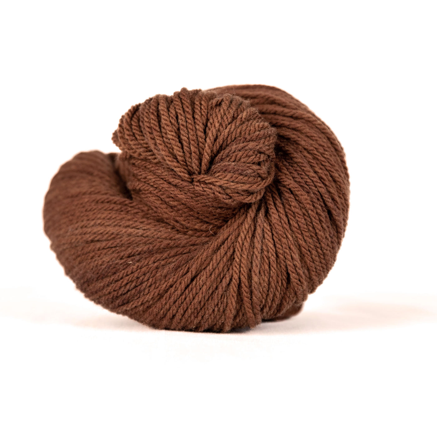 Cora 3ply Worsted Weight Yarn - Chestnut