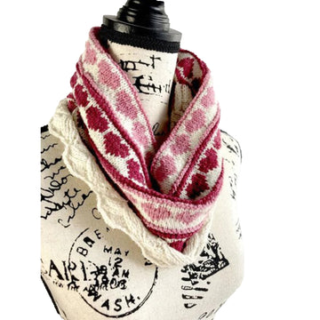 Warm Heart Cowl Knitting Kit